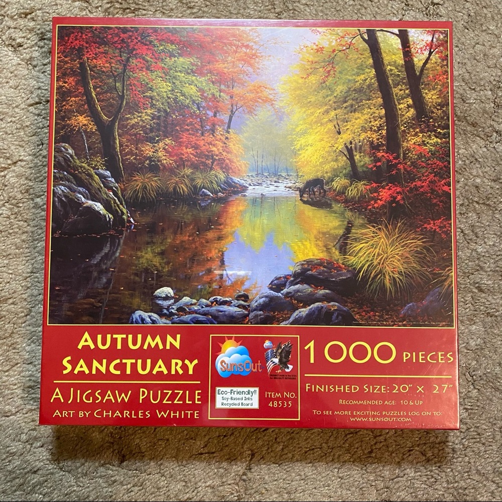🧩 “Autumn Sanctuary”
SunsOut Puzzle